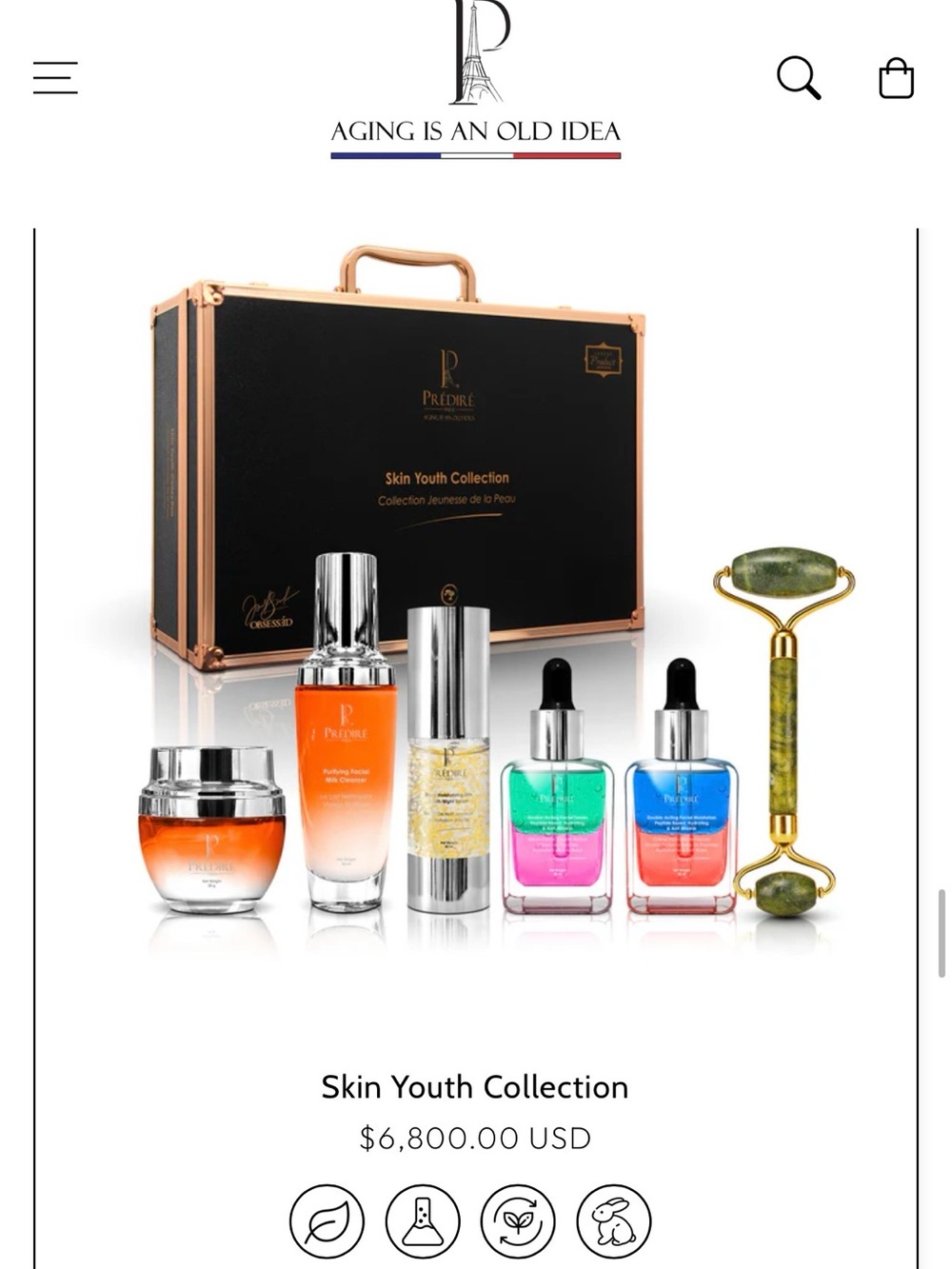 Skin Youth Collection - Green Jade Roller & Multi-Serum Set